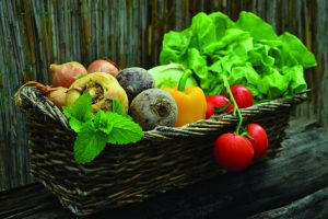 Udkantsmad frugter og grøntsager